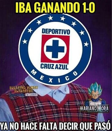 La jornada 12 recién comienza y los memes ya se burlan de Cruz Azul.