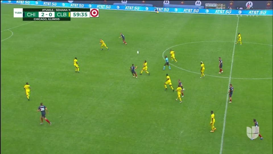 Tiro desviado de Robert Beric