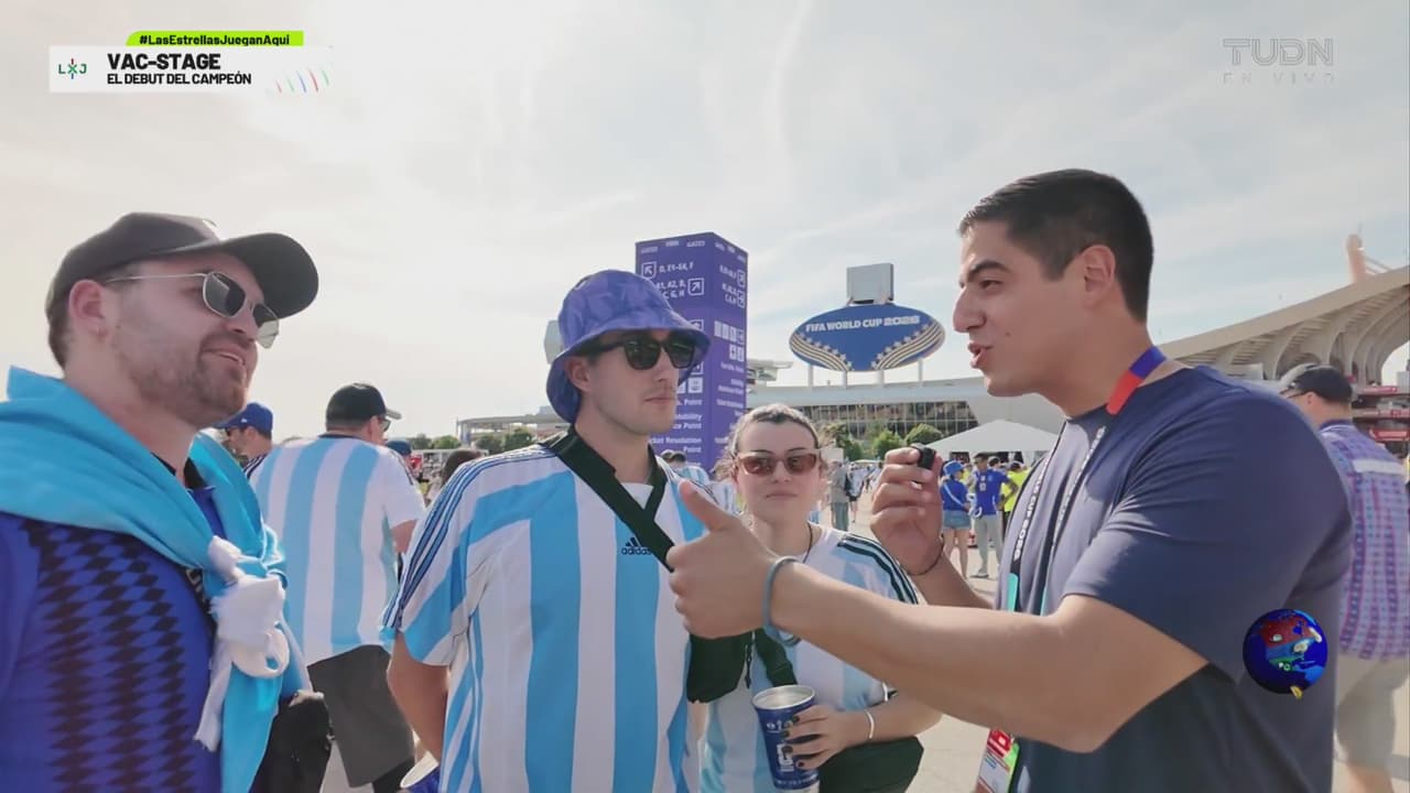Vac Stage: Andrés Vaca se alista para el partido Argentina vs. Argelia