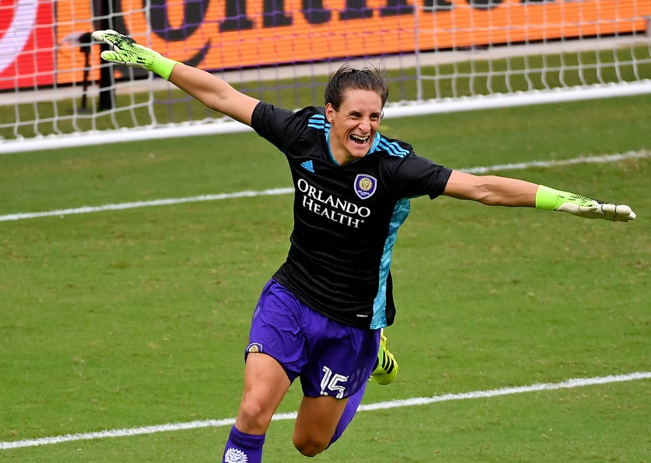 Rodrigo Schlegel, improvisado y exitoso arquero de Orlando City SC.