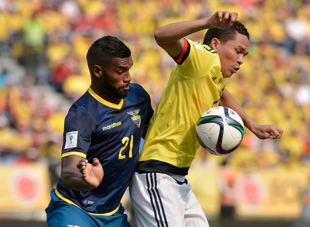 Ecuador vs. Colombia (28 de Marzo)
<br>Los ecuatorianos reciben a los colombianos en un duelo de vital importancia para ambas selecciones ya que una derrota los podría alejar de los primeros lugares de la tabla de posiciones.