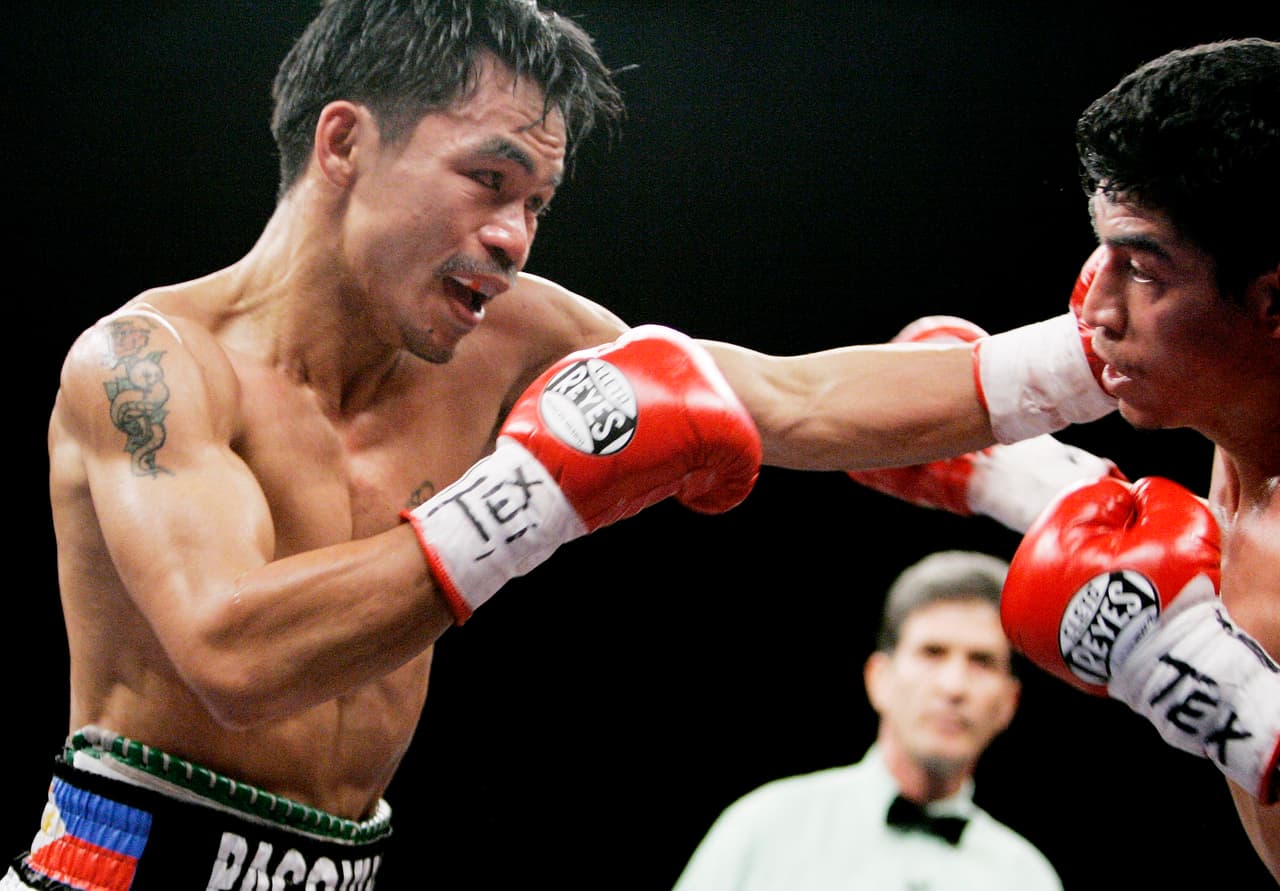 El gran filipino Many Pacquiao subió al estrellato con esta marca.