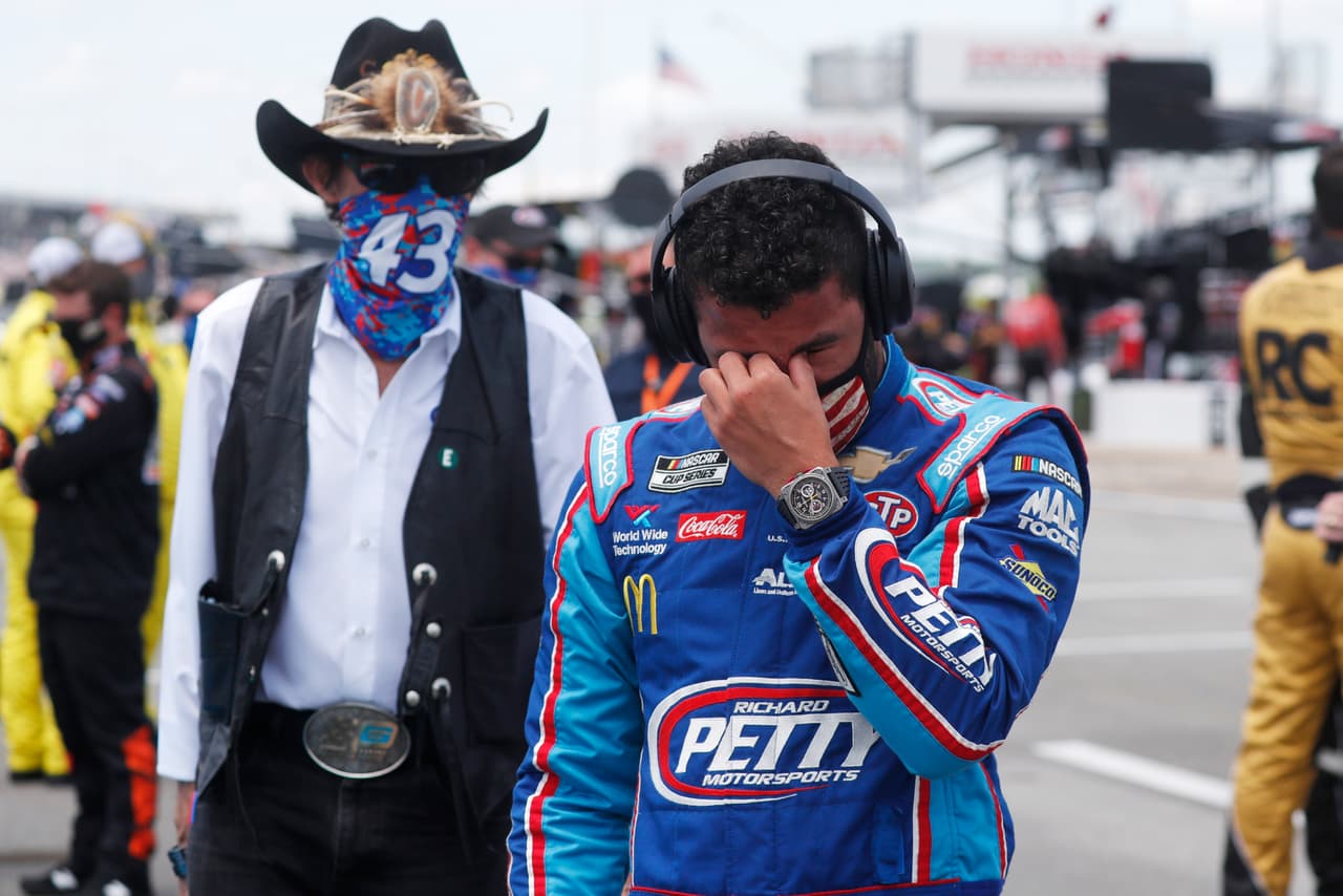 La NASCAR respalda a Bubba Wallace en un momento trascendental
