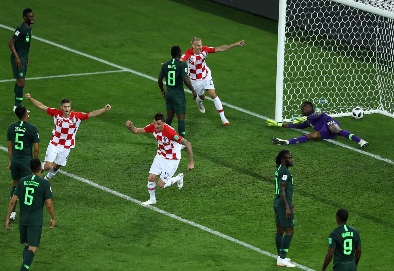 20: autogol de Oghenekaro Etebo al minuto 32 del primer tiempo contra de Nigeria. Croacia 1-0 Nigeria