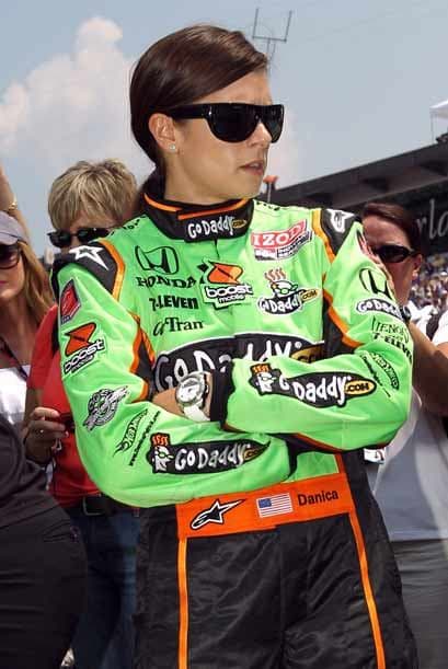 Otra de las bellezas de la Indy 500 fue Danika Patrick, quien terminó en 5ta. posicióin.