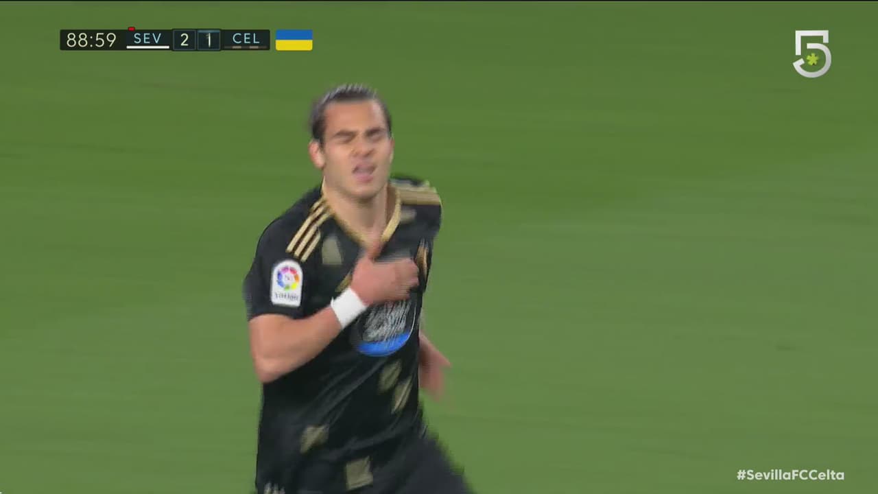 ¡Esto no se acaba hasta que se acaba! Rodríguez anota el 2-1 del Celta