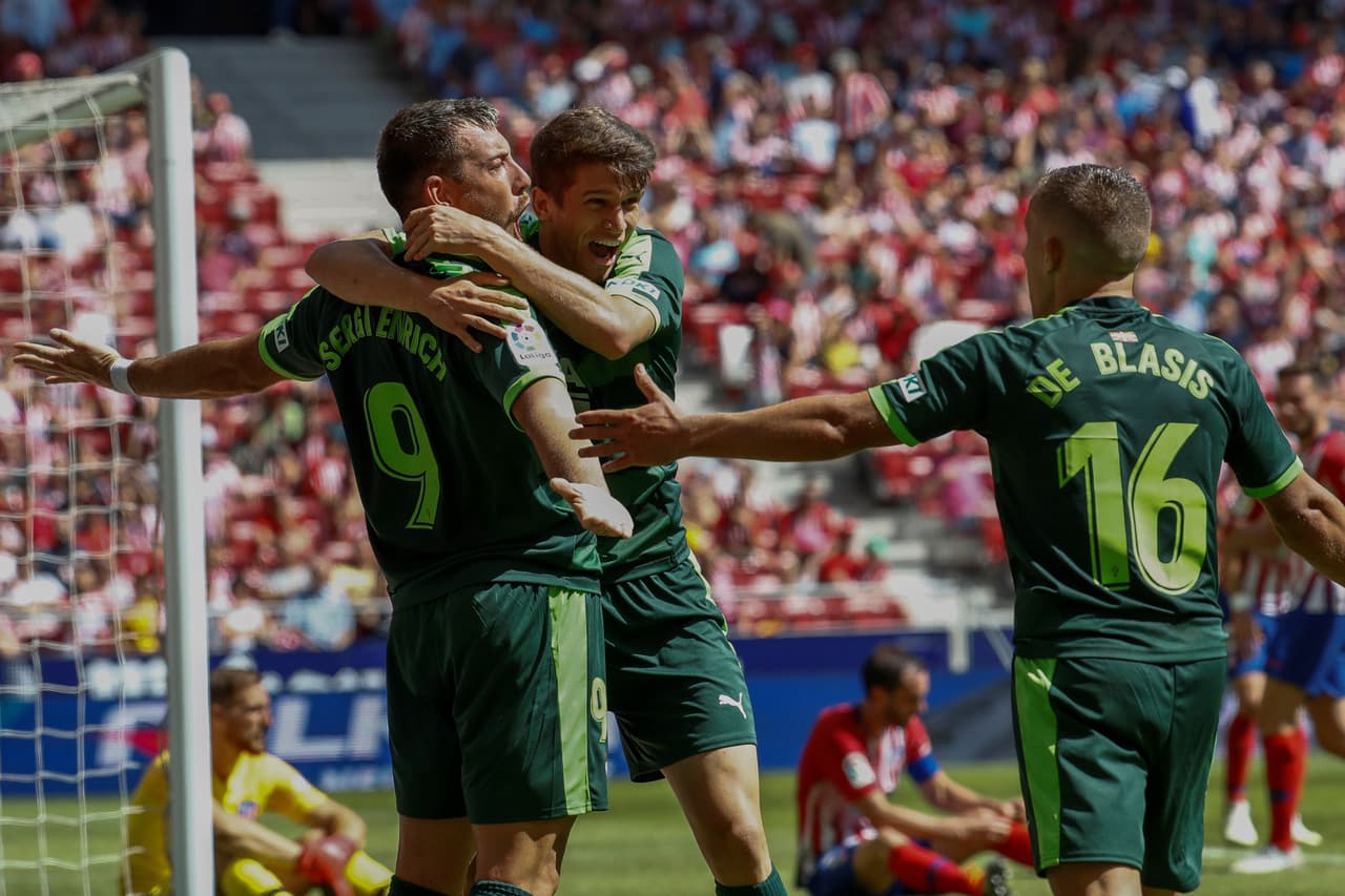 Luego de un centro desde la banda izquierda, el delantero capitalizó una confusión en el área y con un toque superó a Jan Oblak para poner a celebrar al Eibar.
