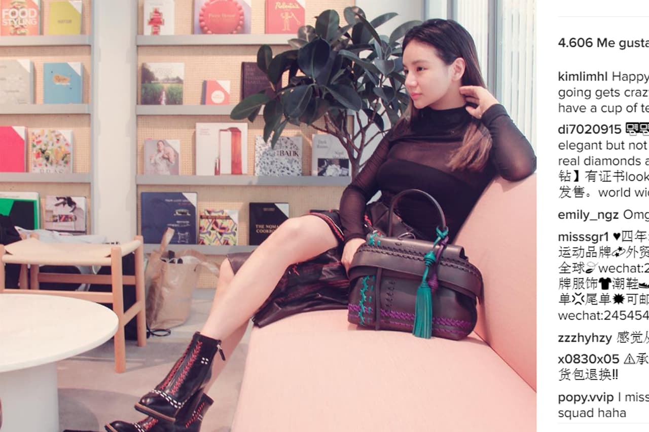 La heredera de la fortuna Lim no escatimó en improperios.