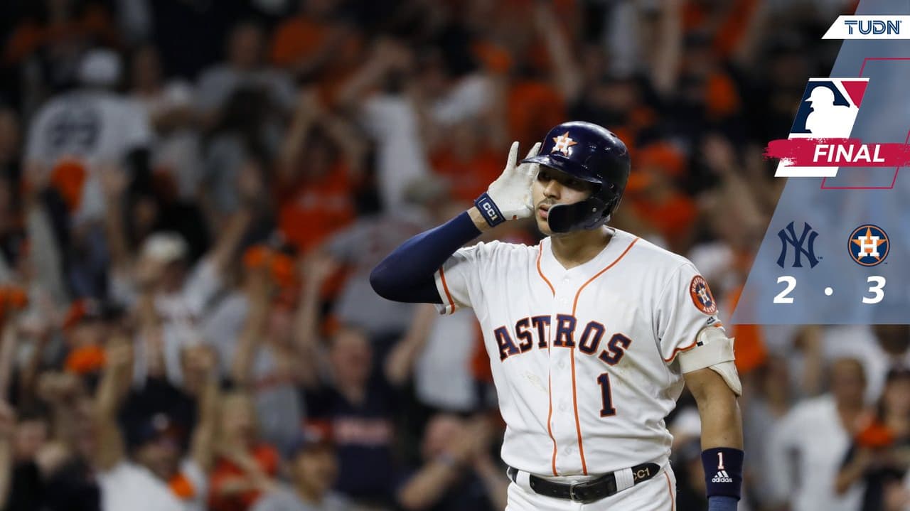 Carlos Correa manda la serie a New York empatada a uno por bando
