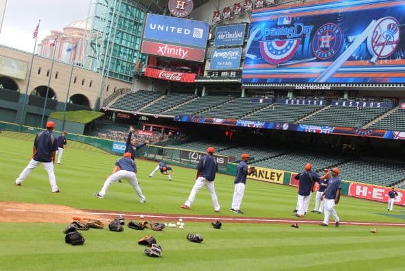 Opening day Astros