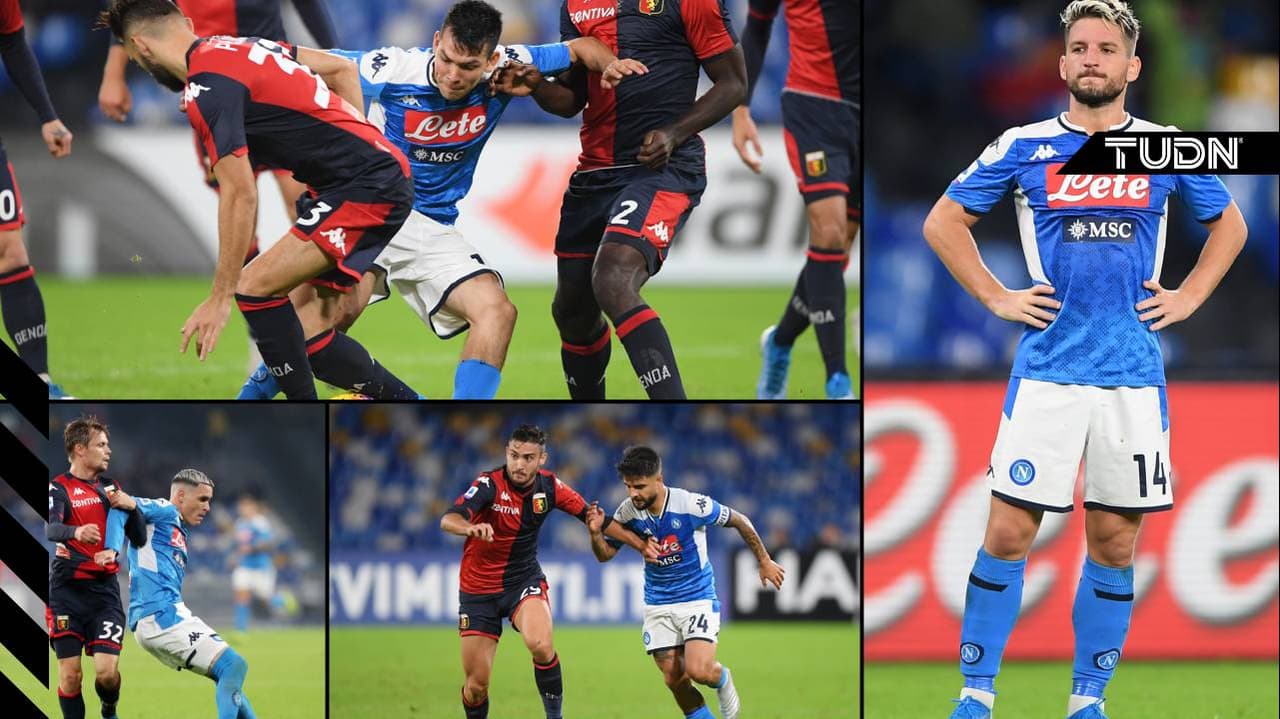 Hirving ‘Chucky’ Lozano jugó los 90’ minutos del encuentro en San Paolo.