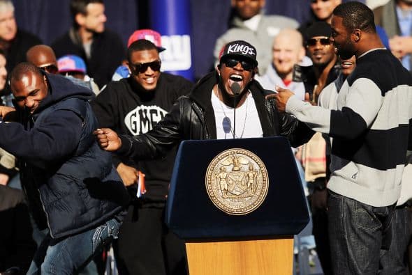 Uno de los que más emocionaron con sus festivas expresiones fue Andre Brown.