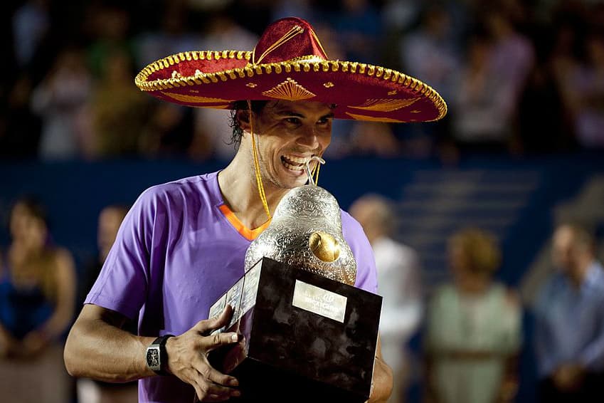 Nadal y Del Potro serán las figuras del Abierto Mexicano de Tenis