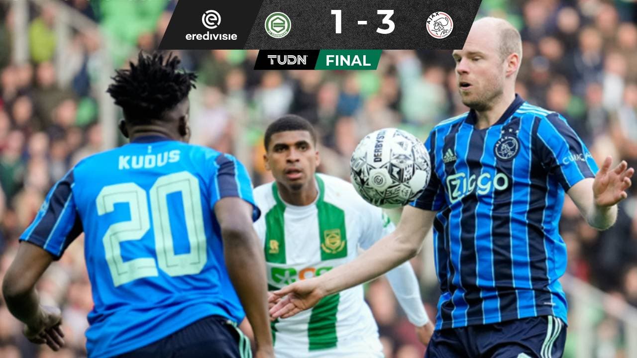 El Ajax remontó para vencer al Groningen en su casa