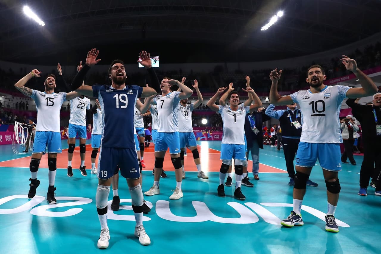 Argentina se coronó en el voleibol de sala masculino.