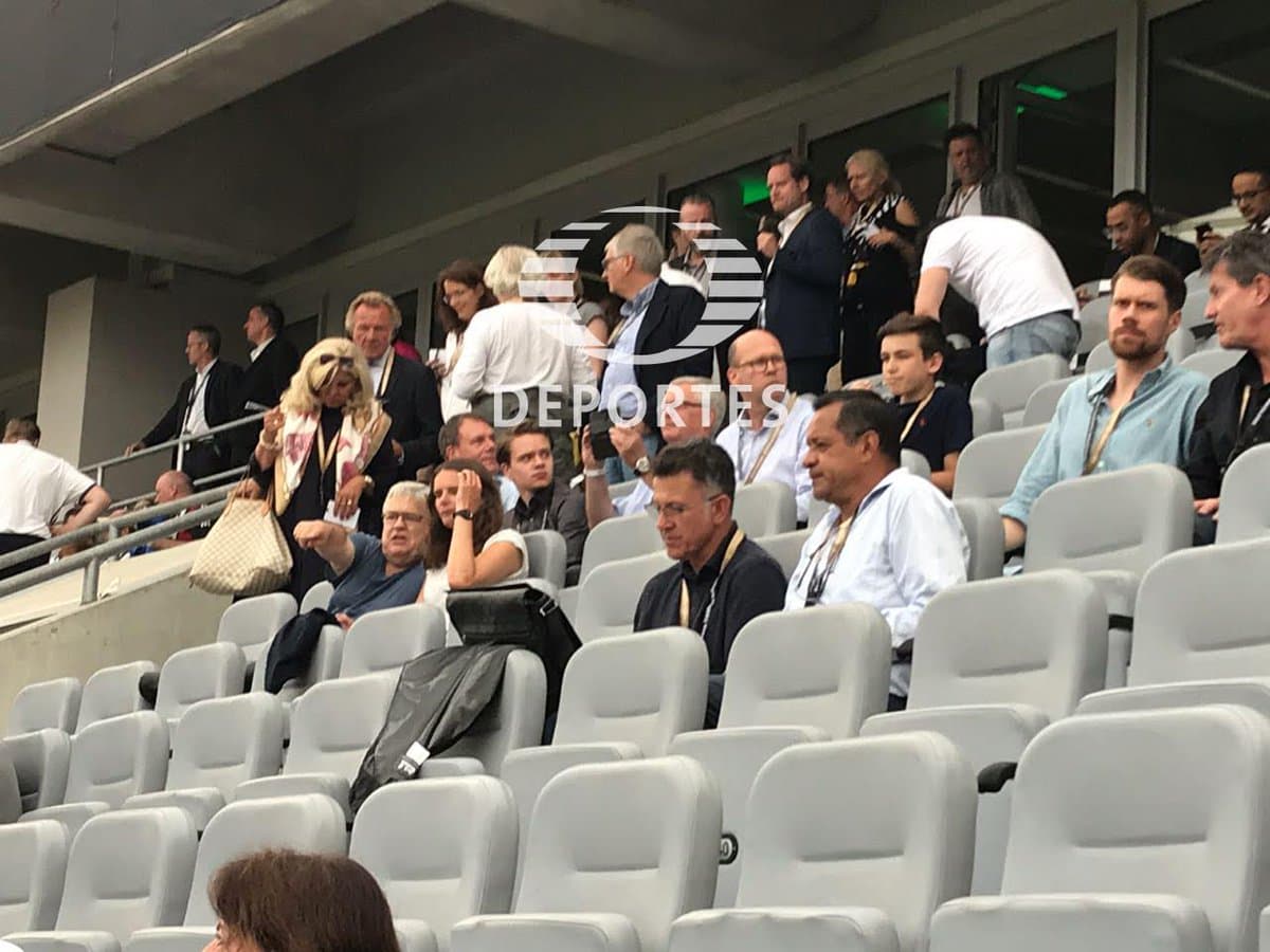 Juan Carlos Osorio estuvo presente en el triunfo de Alemania
