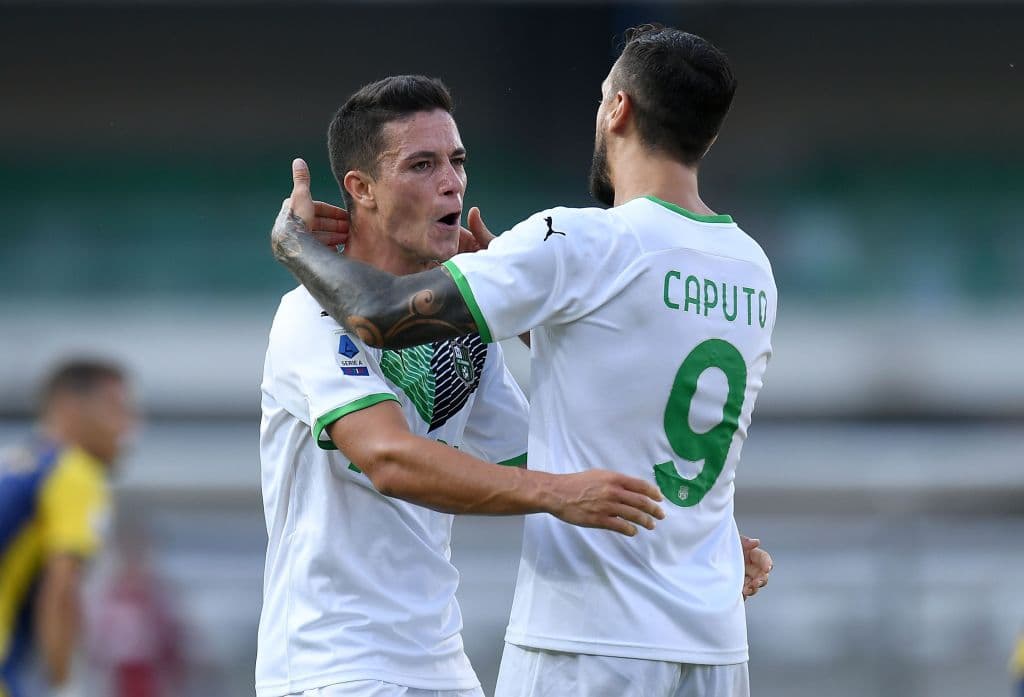 Sassuolo no se deja intimidar por lo locales y vencen 2-3 al Hellas Verona.