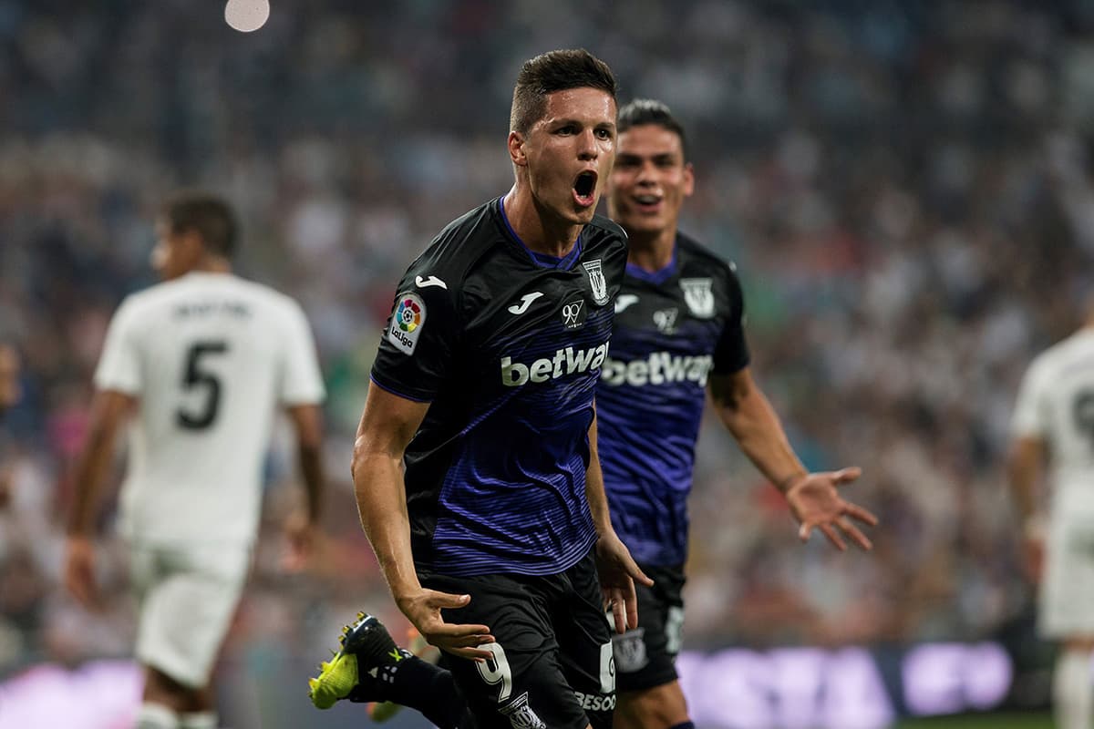 Pero el delantero argentino Guido Carrillo, a los 24 minutos, se encargó de convertir en gol el primer tiro al arco del Leganés del partido, insuficiente para el equipo que resultó goleado en Madrid.