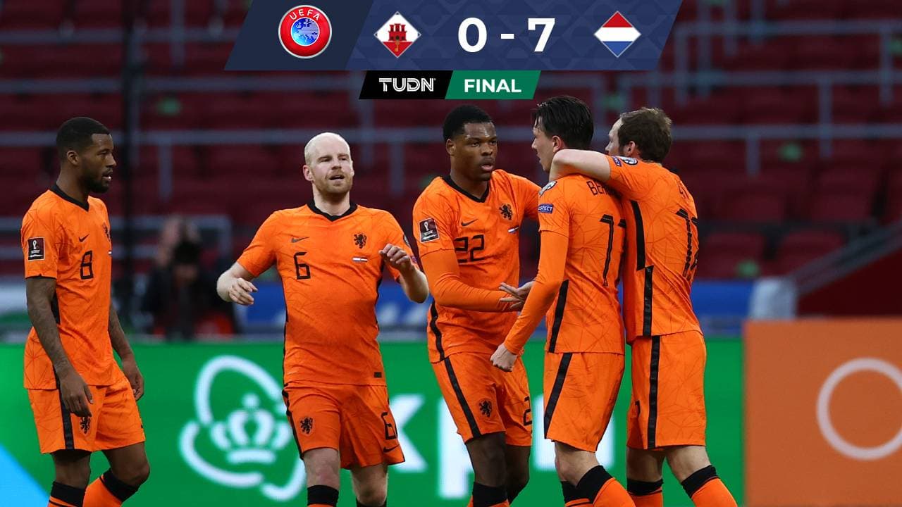 Paseo de campo por Gibraltar, Memphis lidera la goleada