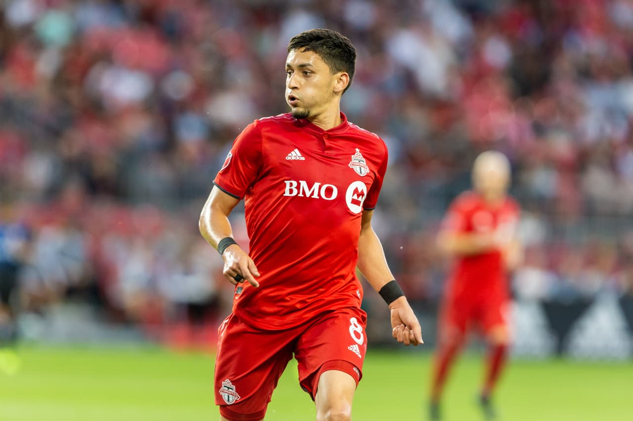 Marco Delgado fue el 'pulmón' en el centro del campo de un Toronto FC que se brindó en el 5-1 contra FC Cincinnati.