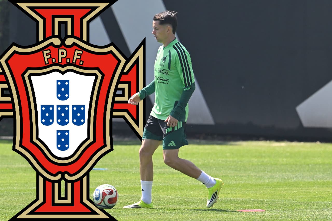 Álvaro Fidalgo no tendría un fácil debut con la Selección Mexicana ante Portugal