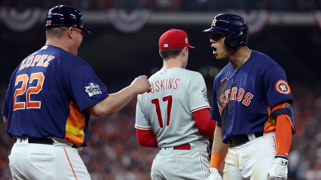 World Series MLB 2022. Philadelphia Phillies vs Houston Astros EN VIVO Juego 6.