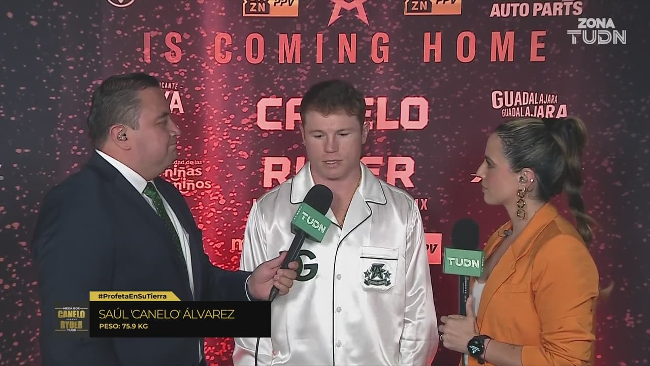 Canelo advierte a Ryder y ya prepara una sorpresa para salir al ring