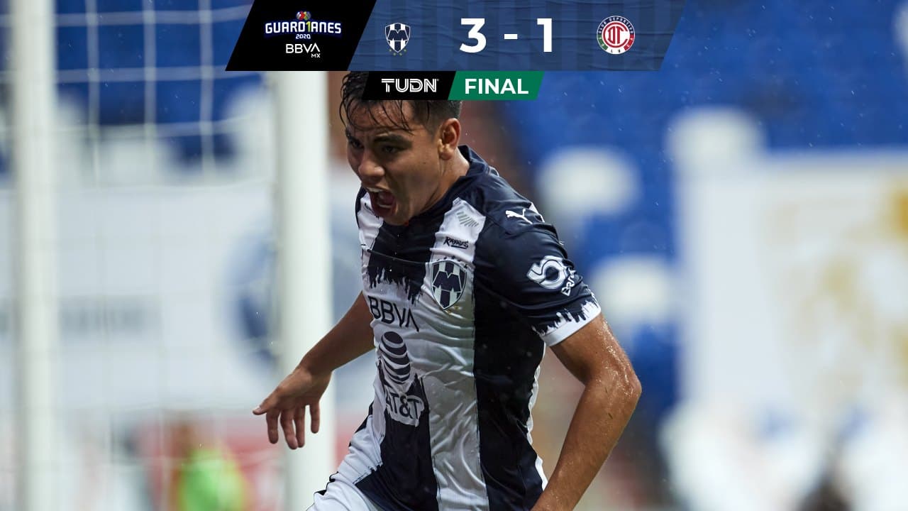 Rayados inicia el Guard1anes con pie derecho al vencer a Toluca