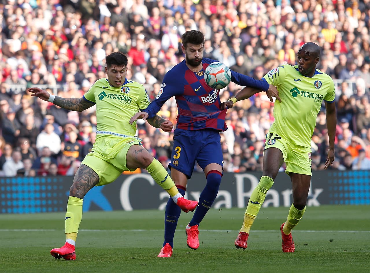 El descuento de Getafe llegó al 66’ por conducto de Ángel, quien está en la mira para reforzar a los culés.