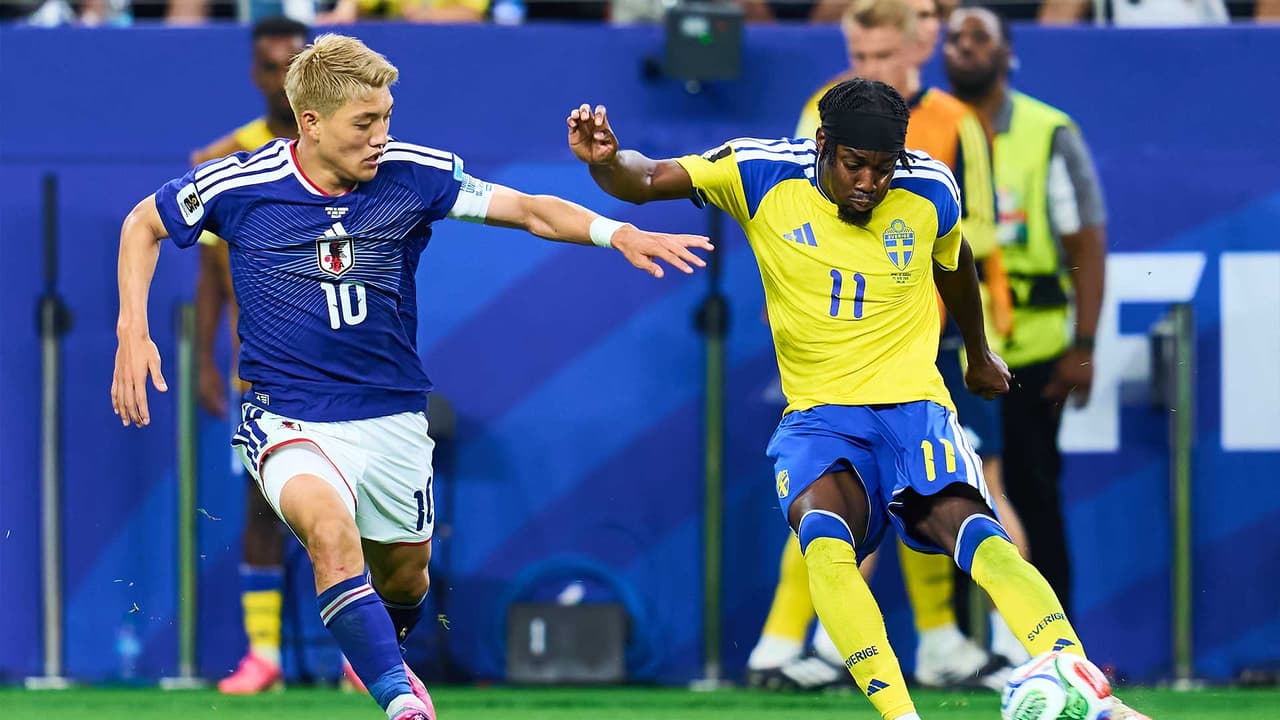 Japón vs Suecia 1-1: Maeda ilusiona a los Samuráis Azules, Elanga empata y Suzuki salva el punto