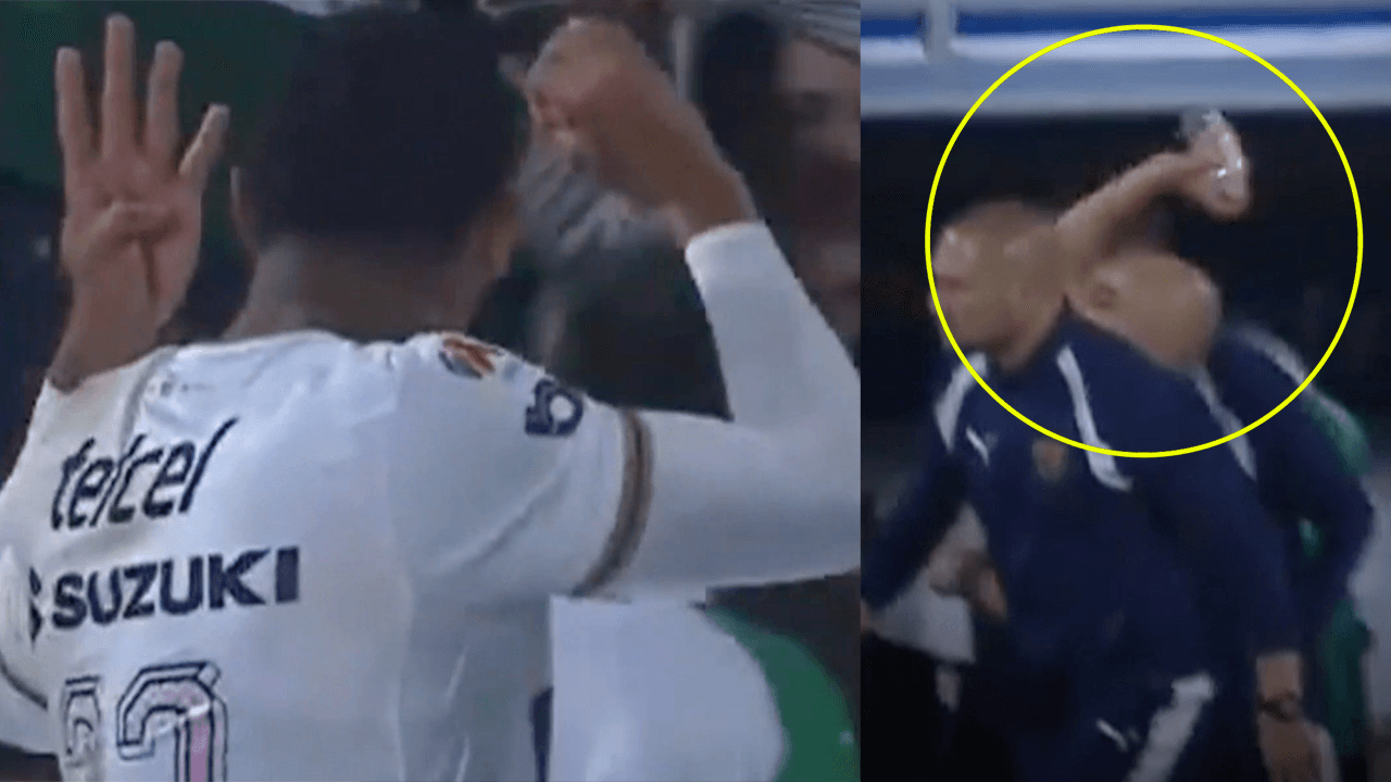 ¡Triste y lamentable! ¡Por esta razón inició la bronca en cancha entre Santos y Pumas!
