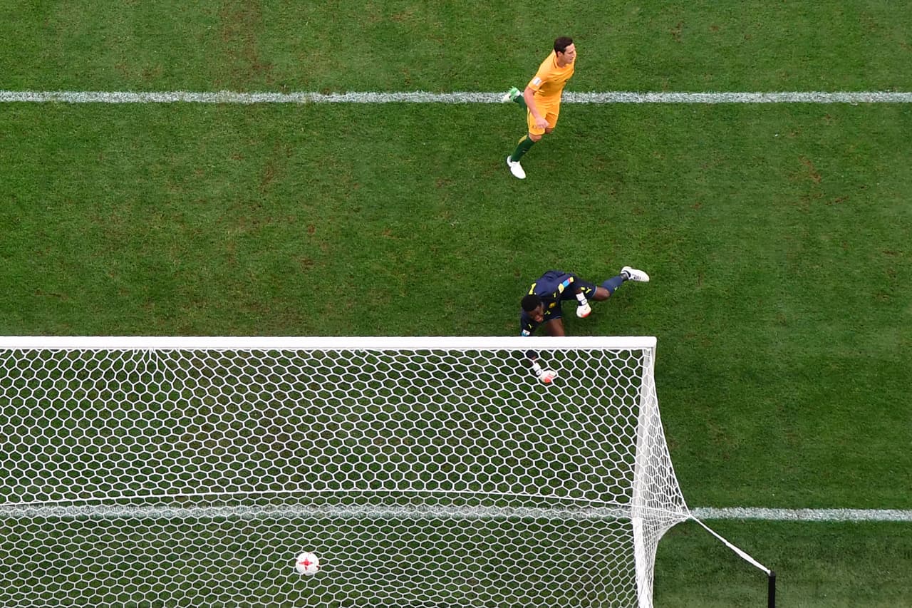 El gol al minuto 15 del segundo tiempo fue un premio para un equipo australiano que no tenía claridad, pero que a punta de empuje obtuvo el empate.