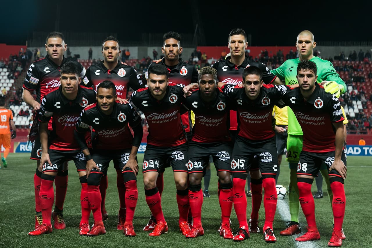 Lajud, Valenzuela, Aguilar, Pérez, Mendoza, Musto, Rivero, L. Mendoza, Gonçalves, Bolaños y Garcia formaron la titular de los Xolos.