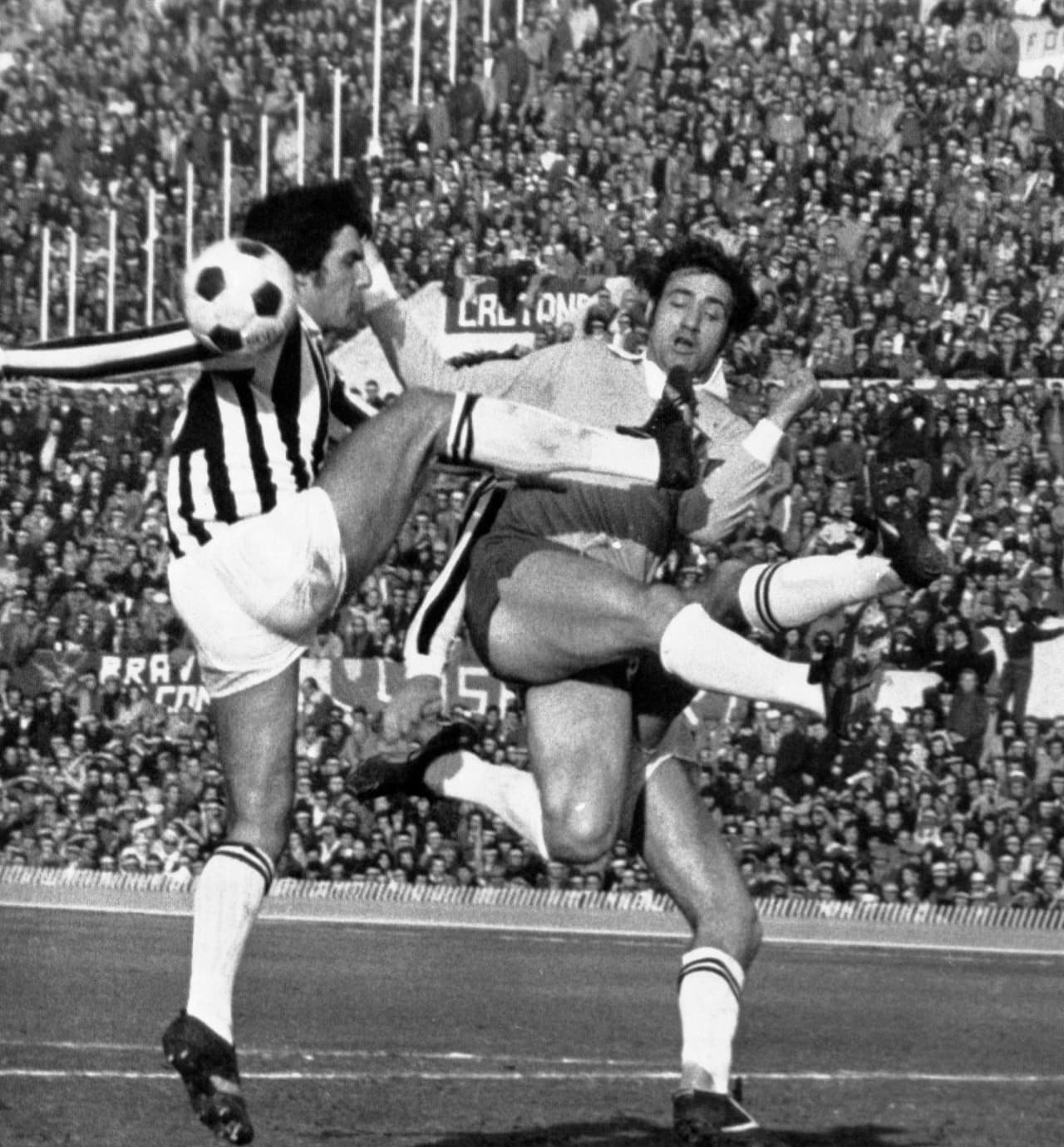 Lazio dio una lucha ejemplar en 1974 en la Liga de Italia y se coronó campeón luego de dos año de su ascenso y en medio de la división de su vestuario.