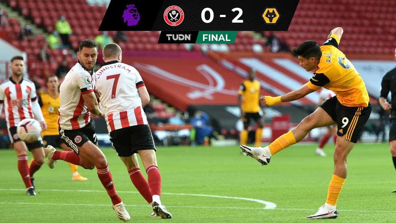 Raúl Jiménez encabeza el triunfo de los Wolves sobre Sheffield