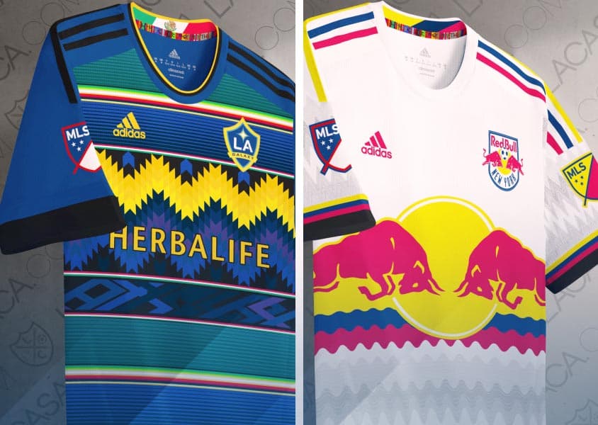 Entre el 15 de septiembre y el 15 de octubre se celebra el Mes de la Herencia Hispana en EE.UU., y Dorian, un diseñador especializado en indumentaria deportiva y creador de la web LaCasaca.com se inspiró y creó estos maravillosos diseños de seis equipos de la MLS.