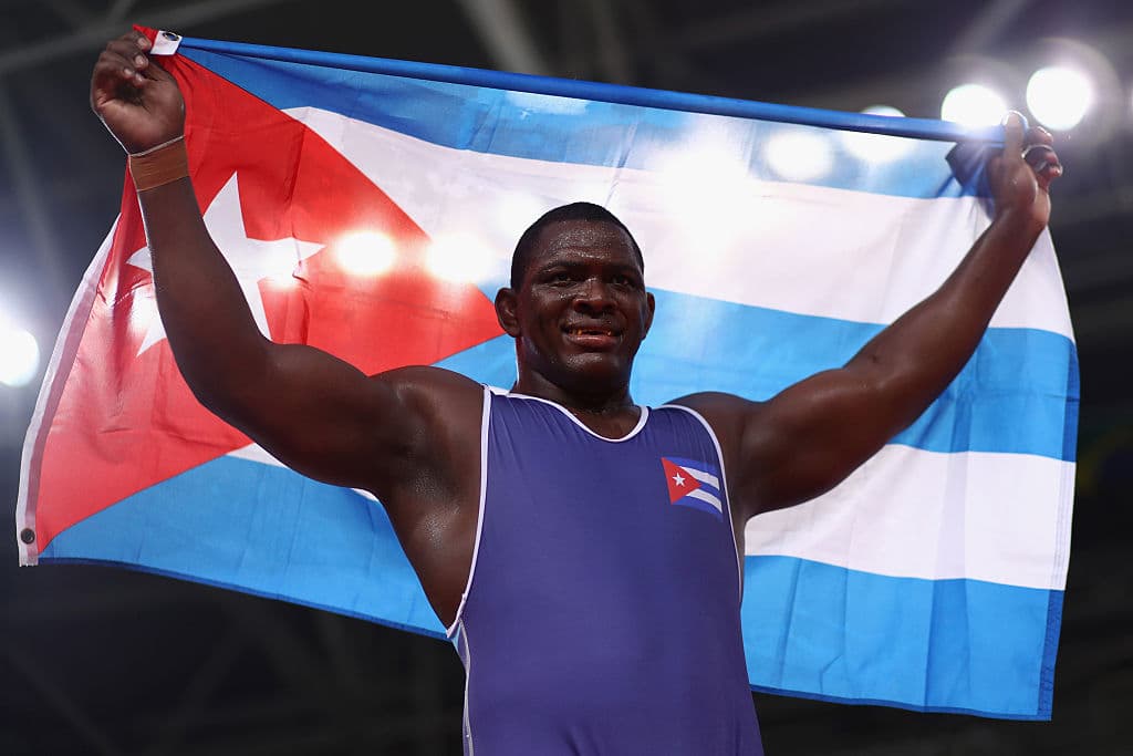 Cubano Mijaín López gana  el oro en lucha grecorromana