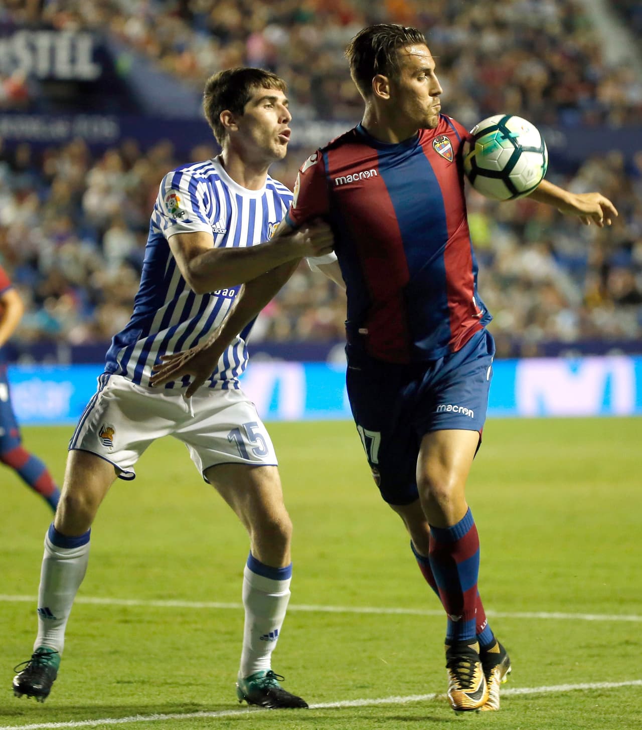 El resultado al descanso supuso un golpe duro para la Real, del que no podría reponerse.