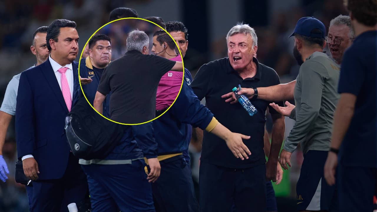 ¡Domenec se calienta y se va expulsado!