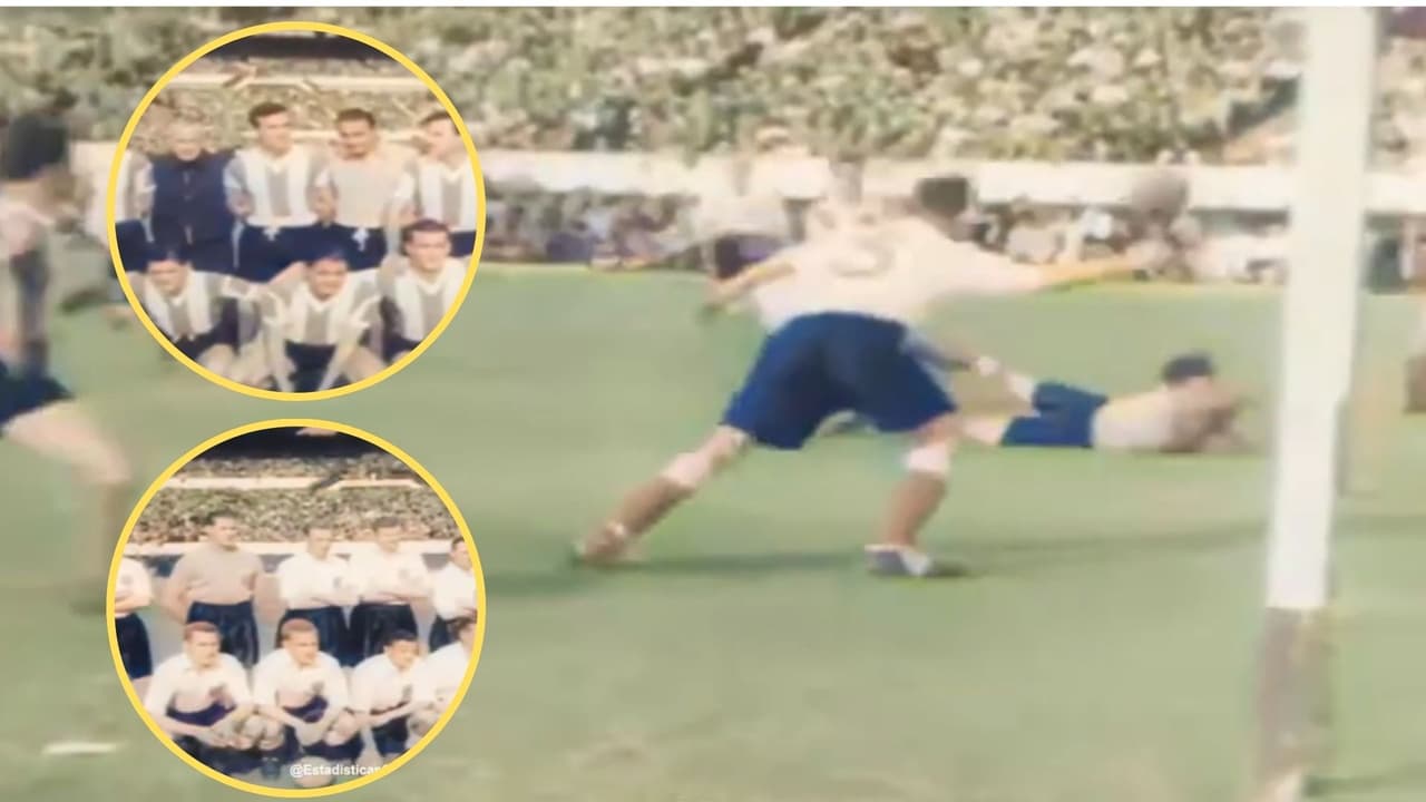 El "gol imposible" que hizo especial el Argentina vs. Inglaterra