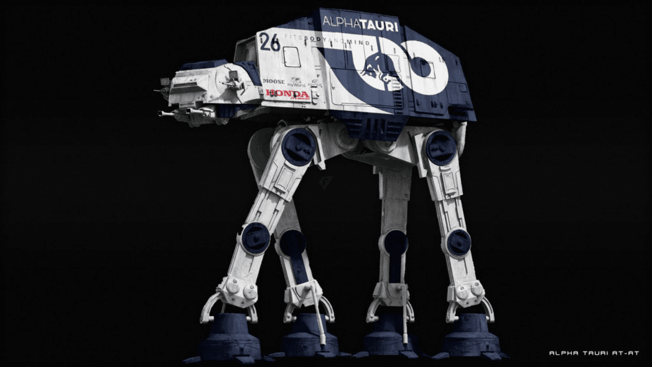 <b>¡Asombroso!</b>
<br>Este fue el detalle de la Escudería Alpha Tauri de la Fórmula 1, ahí estarán protegidos los pilotos.