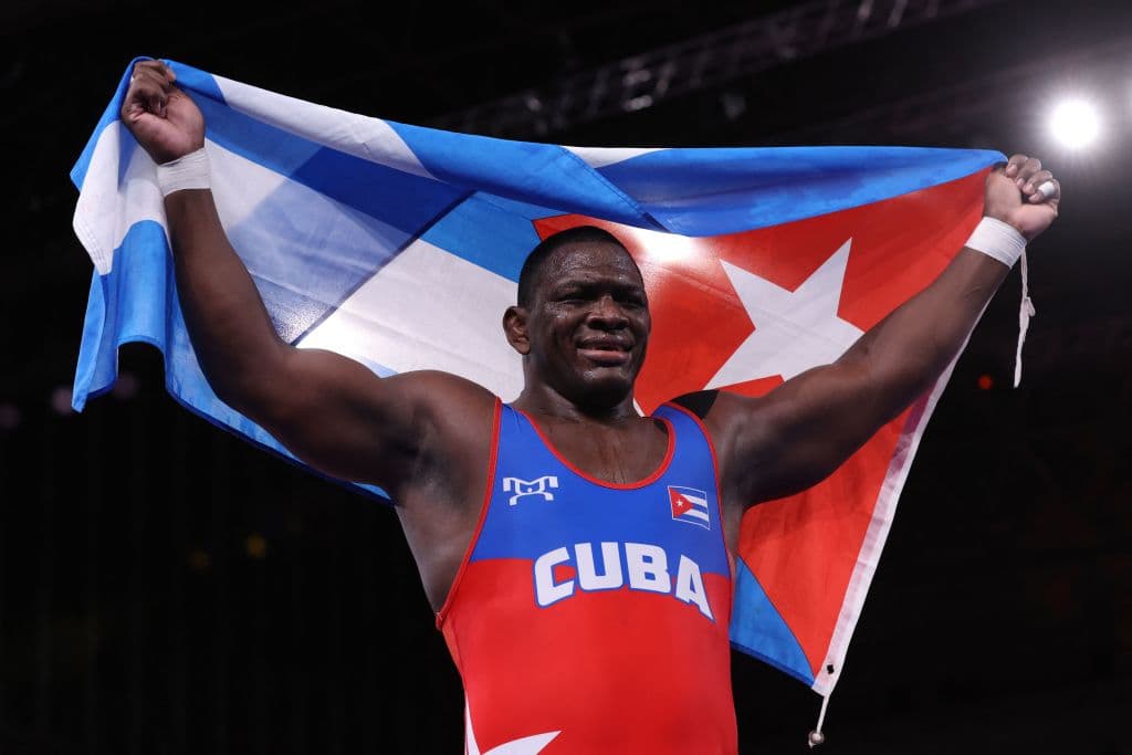 Luchador cubano Mijaín López logró su cuarto oro olímpico