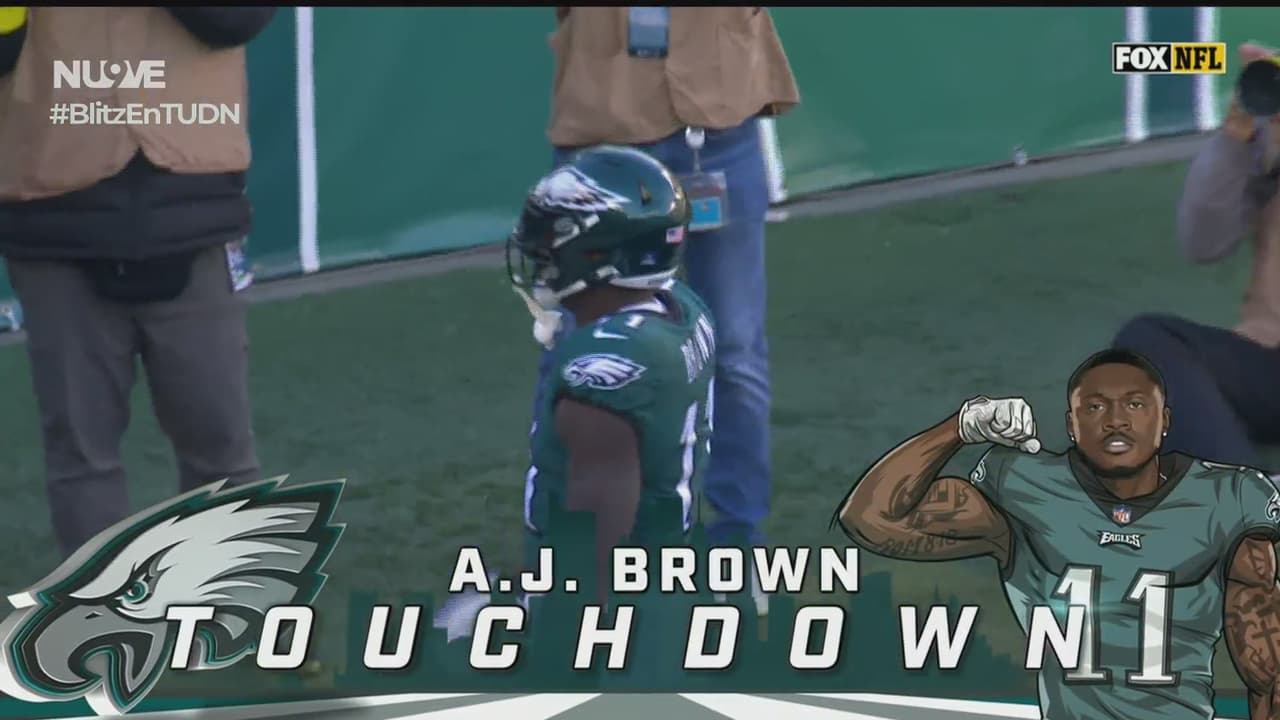 ¡Ahí vienen las Águilas! Minshew lanza profundo y A.J. Brown se escapa