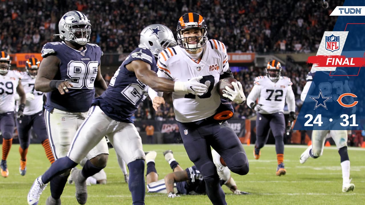 Del brazo de Trubisky, Chicago agudiza la crisis de los Cowboys