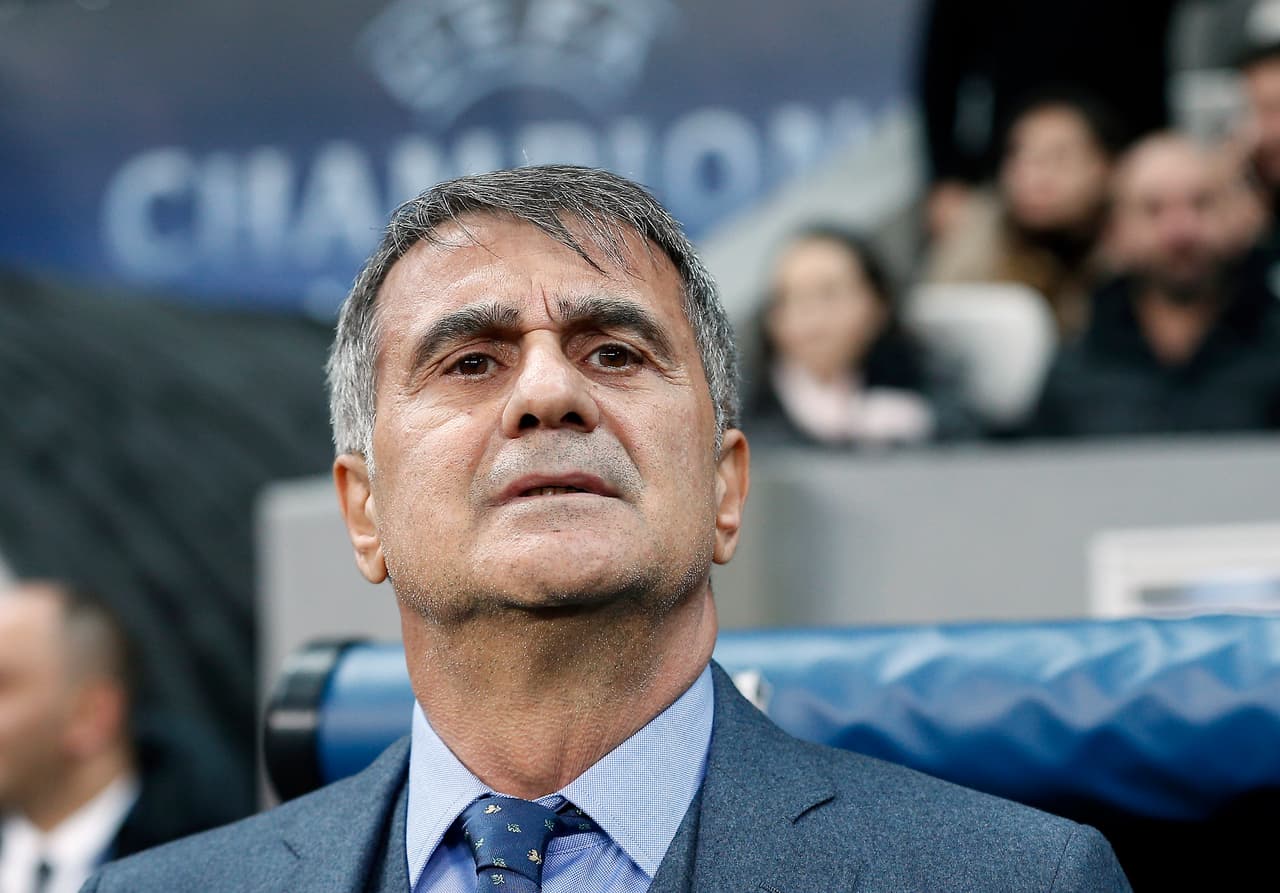 El técnico del Besiktas, Senol Gunes, sabía que el empate le daría a su equipo la certeza de terminar como líder en el grupo.