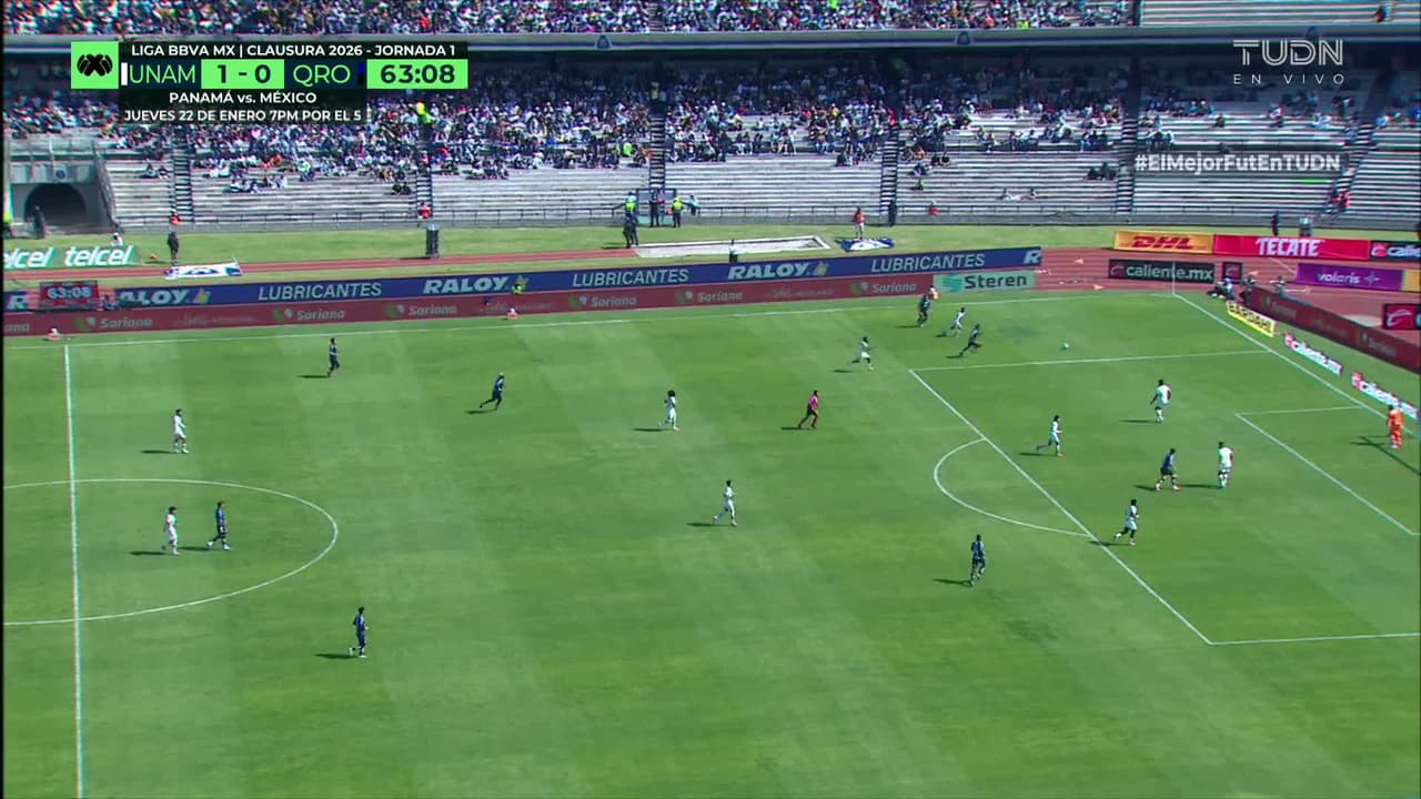 ¡TIRO ATAJADO! disparo por Fernando González.