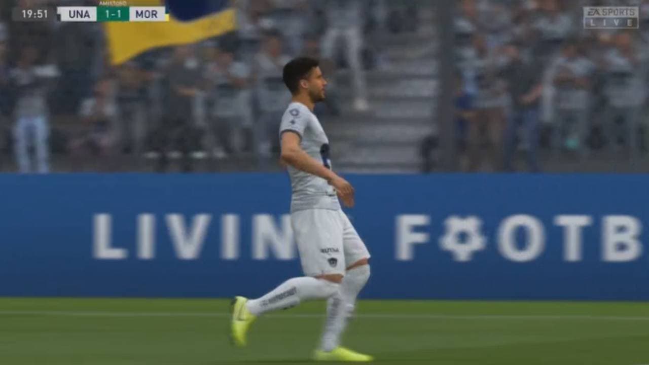 Los universitarios cayeron por cuarta ocasión consecutiva en la eLiga MX.