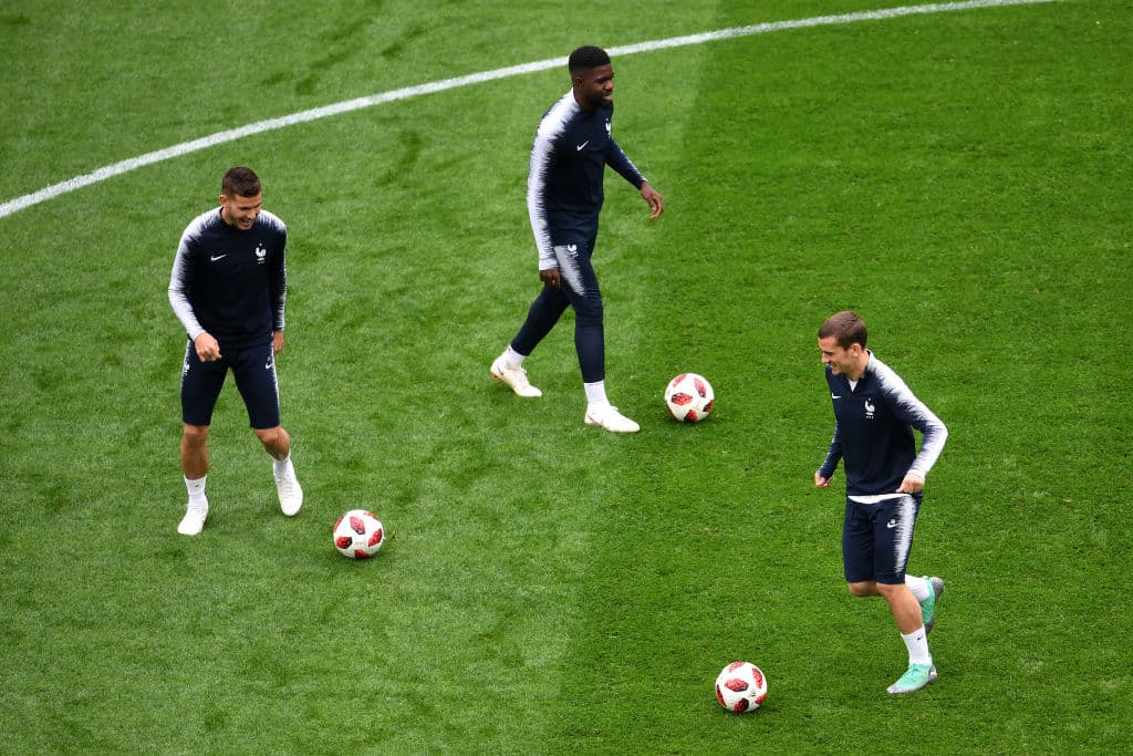 En el ataque, Antoine Griezmann es un elemento que genera esa confianza en la generación de fútbol.