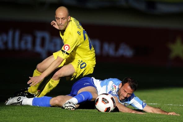 En otro encuentro del día, el Villarreal recibió al Málaga.