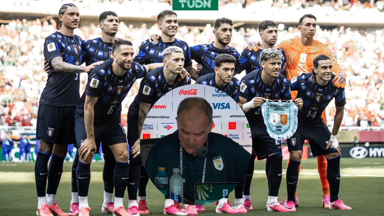 Marcelo Bielsa explica sus polémicos cambios en el Uruguay vs. España